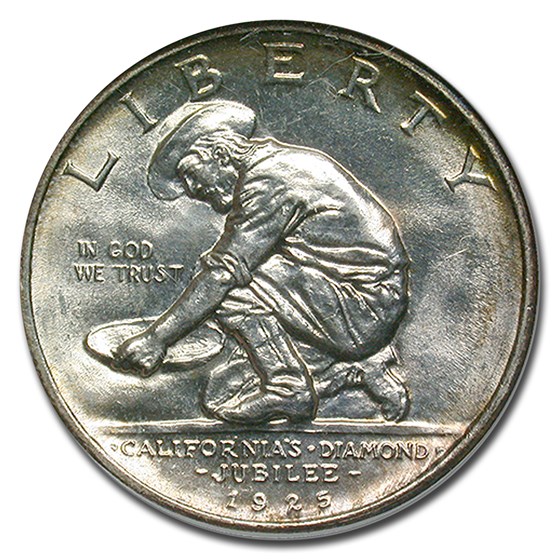 1925-S California Diamond Jubilee Half Dollar MS-64 NGC 1925-S California Diamond Jubilee Half Dollar MS-64 NGC